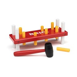 BRIO Drewniane Klocki z Młotkiem