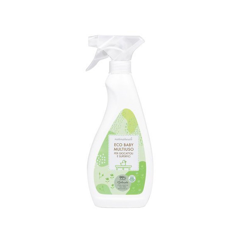 Nati Naturali - Quaranta Settimane - Ecobio Dezynfekujący Spray do Zabawek i Mebli, 500 ml