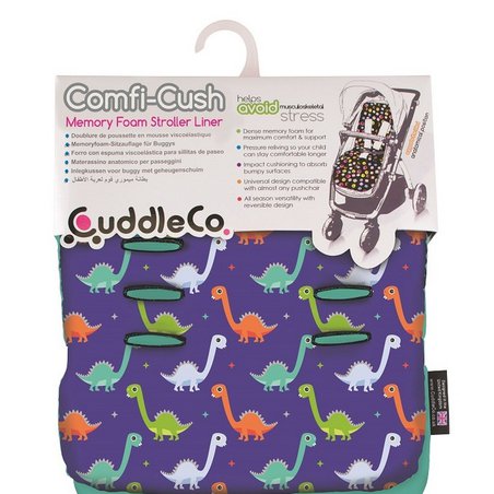 CuddleCo - Wkładka do wózka Comfi-Cush - Dinozaury