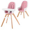 Kinderkraft krzesełko do karmienia TIXI pink Kinderkraft krzesełko do karmienia TIXI pink