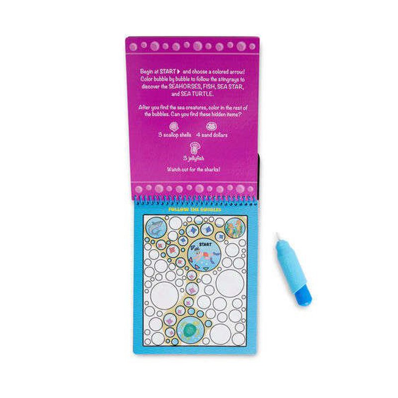 Melissa&Doug® - Melissa, Wodna Kolorowanka Water Wow! Pathways, Podwodny Świat