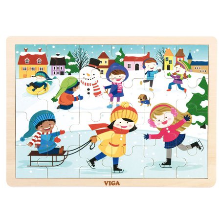 Viga - Puzzle sezonowe Zima