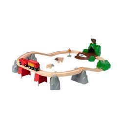 BRIO World Kolejka ze Zwierzętami Nordic