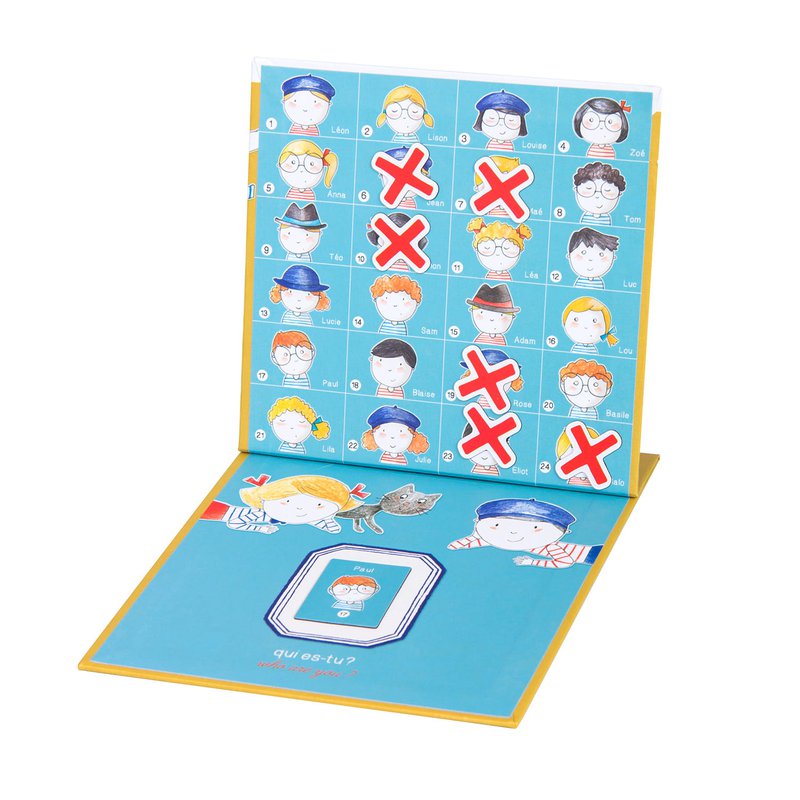 Moulin Roty - Magnetyczna gra " ZGADNIJ KTO TO" 713142