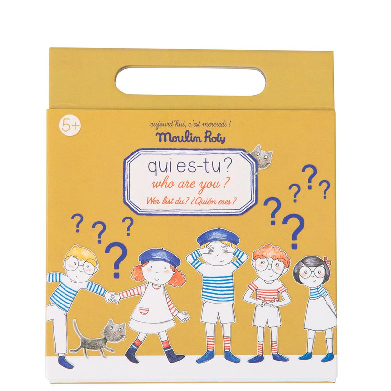 Moulin Roty - Magnetyczna gra " ZGADNIJ KTO TO" 713142