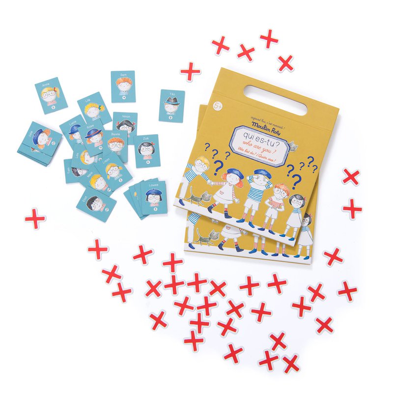 Moulin Roty - Magnetyczna gra " ZGADNIJ KTO TO" 713142