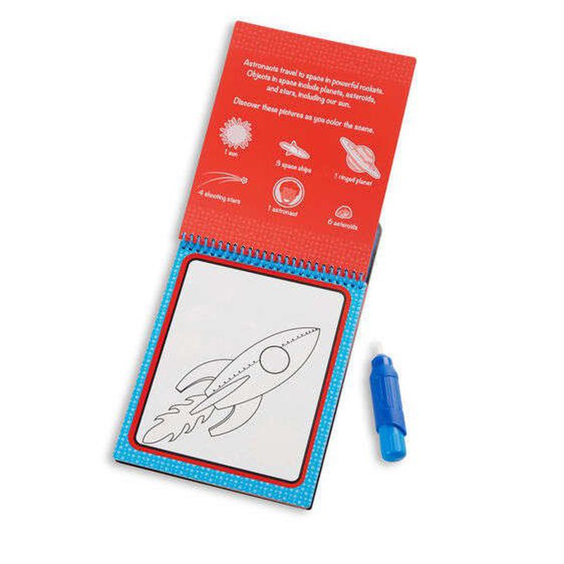 Melissa&Doug® - Melissa, Wodna Kolorowanka Water Wow! Podwodny, Kosmos