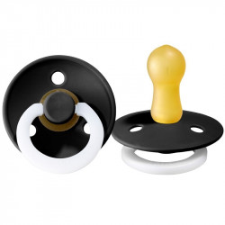 BIBS BLACK GLOW IN DARK S...