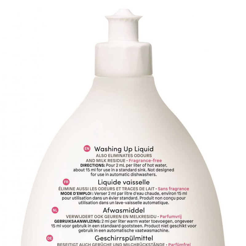 Attitude, Płyn do mycia butelek i akcesoriów dziecięcych, Bezzapachowy (fragrance free), 700 ml ATTITUDE