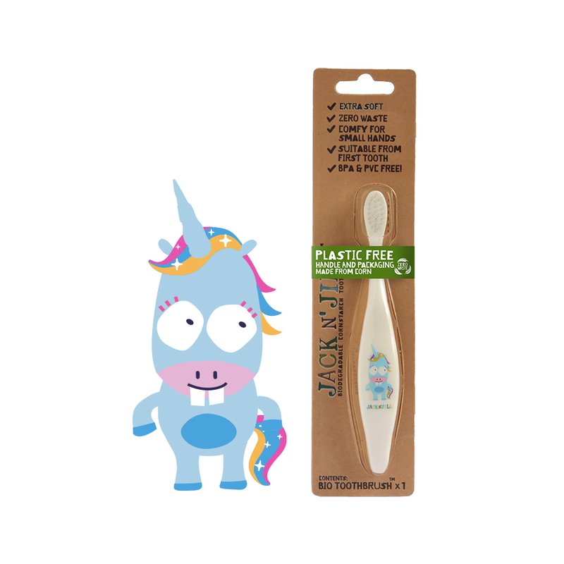 Jack N'Jill, BIO Szczoteczka do zębów, Unicorn JACK N'JILL