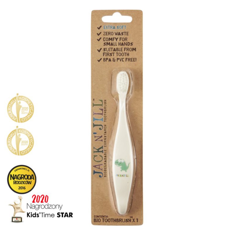 Jack N'Jill, BIO Szczoteczka do zębów, Dino JACK N'JILL