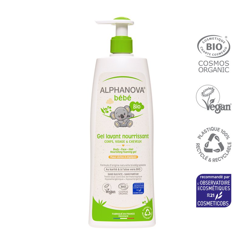 Alphanova Bebe, Odżywczy żel do mycia skóry suchej i atopowej, 500ml ALPHANOVA BEBE