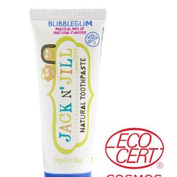 Jack N'Jill, Naturalna Pasta do zębów Bubblegum, Xylitol, 50g JACK N'JILL