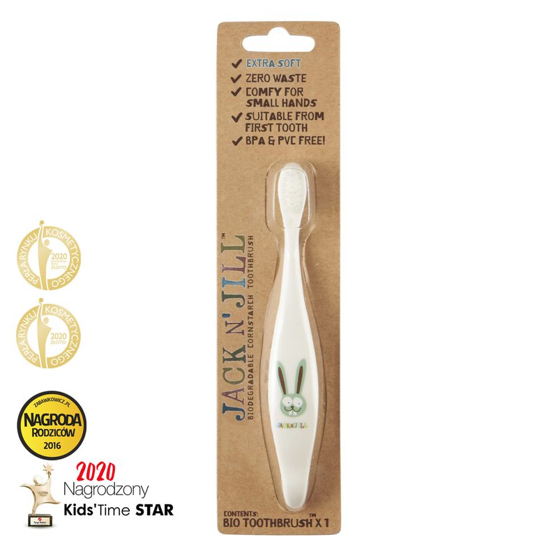 Jack N'Jill, BIO Szczoteczka do zębów, Króliczek JACK N'JILL