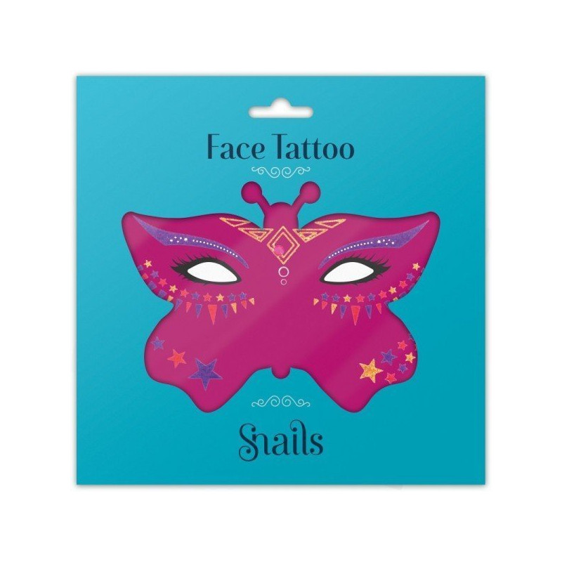 Naklejki na twarz Face Tattoo Snails - Fairy Dust