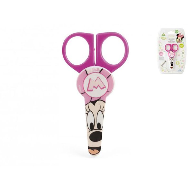Lulabi - Nożyczki do Paznokci dla Dzieci, Myszka Minnie, 0m+