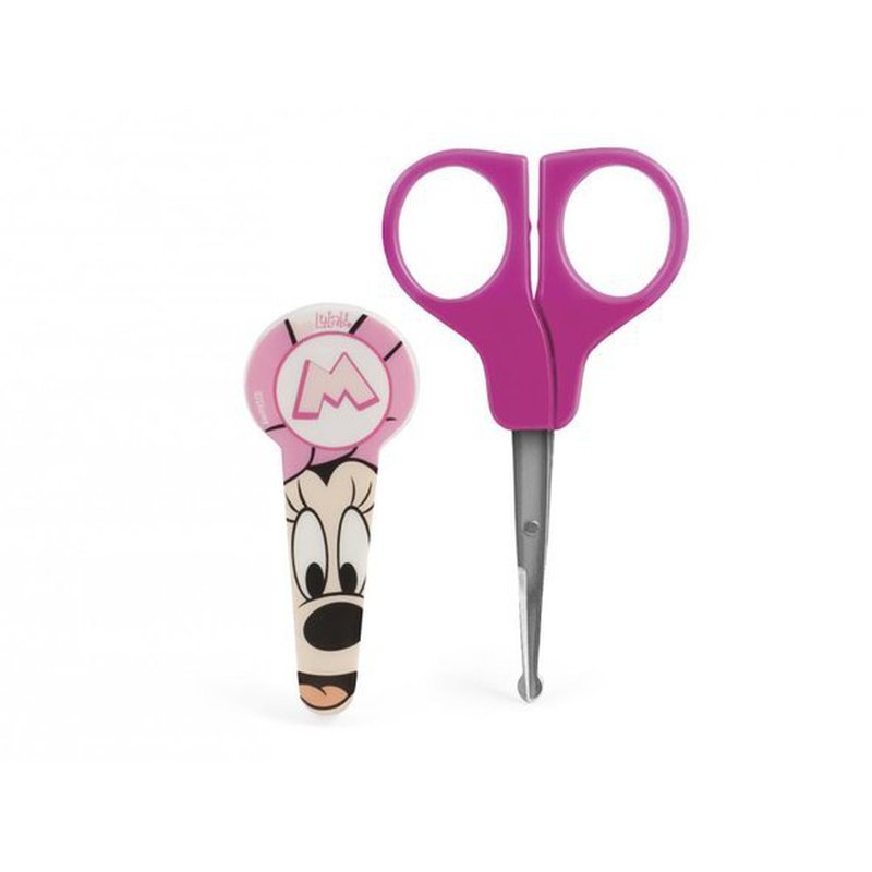 Lulabi - Nożyczki do Paznokci dla Dzieci, Myszka Minnie, 0m+