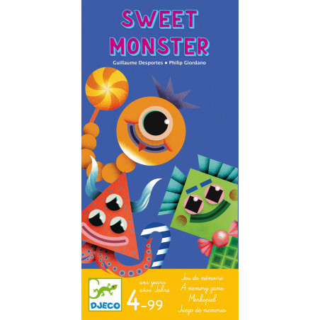 Djeco - Gra taktyczna Sweet monster DJ08545