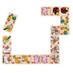 Goki® - Domino zwierzątka,...