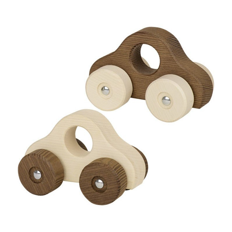 Goki® - Samochód drewniany w kolorze naturalnym,Goki-55909