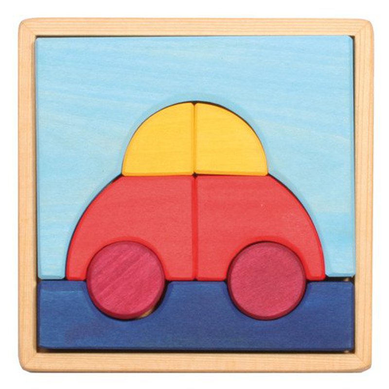 Autko 1+, tęczowe, Grimm's