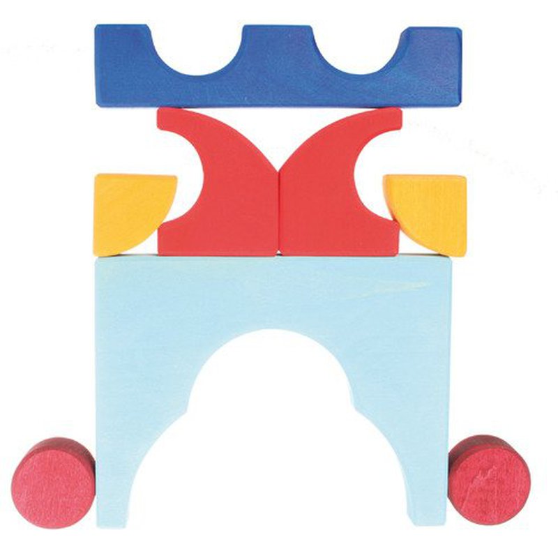 Autko 1+, tęczowe, Grimm's