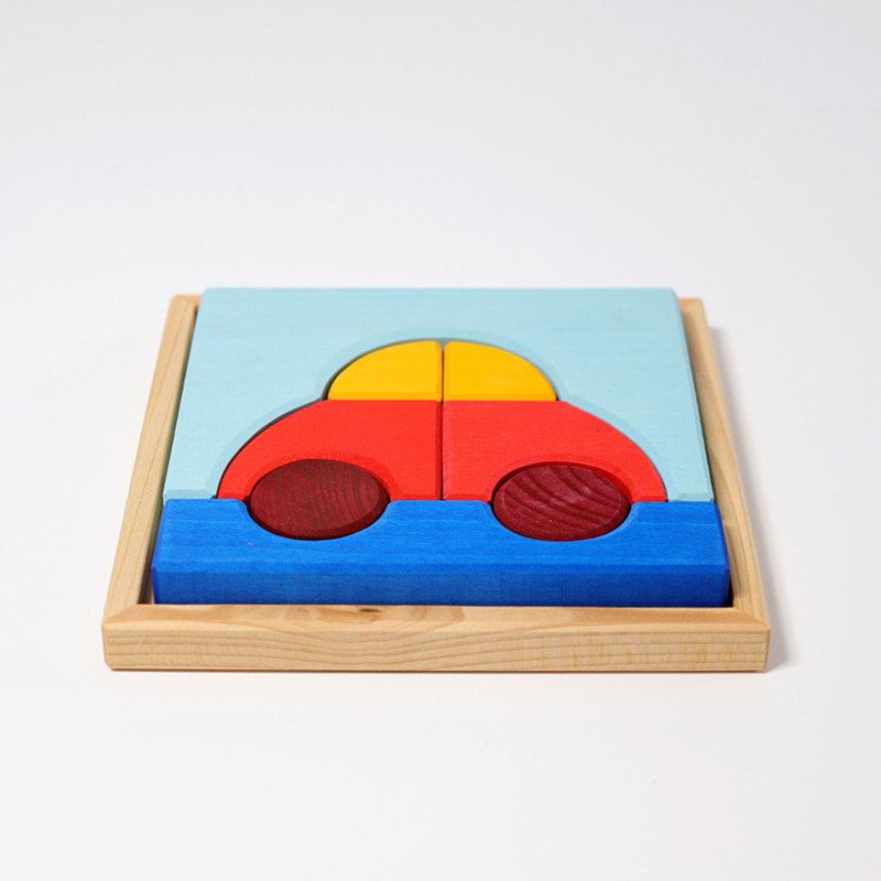 Autko 1+, tęczowe, Grimm's