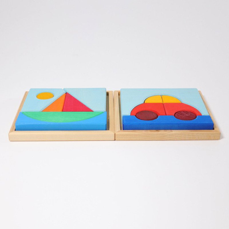 Autko 1+, tęczowe, Grimm's