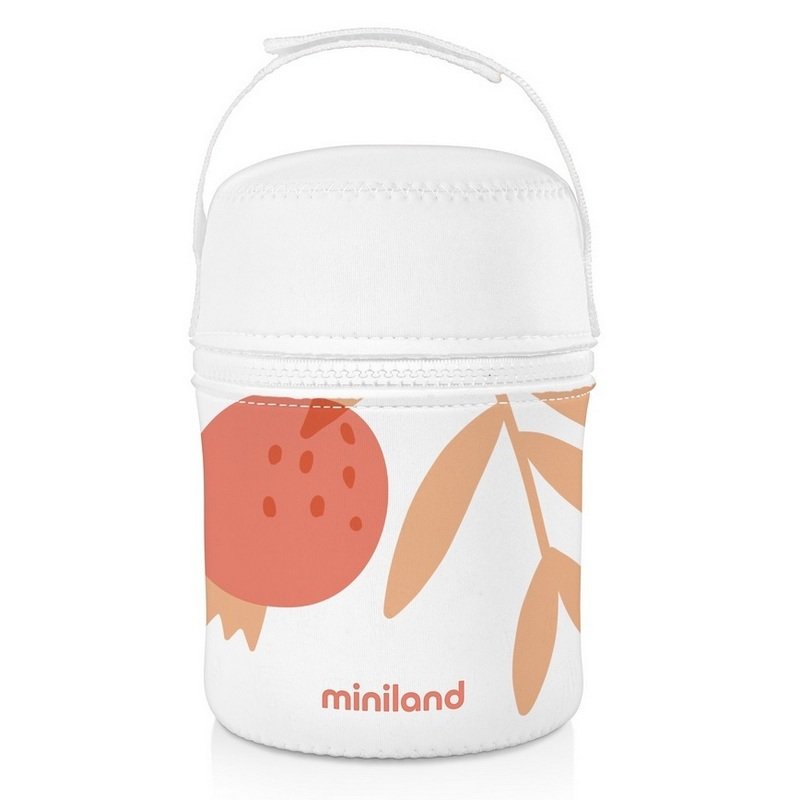 Miniland - Termos do posiłków 600ml z powłoką - śródziemnomorski