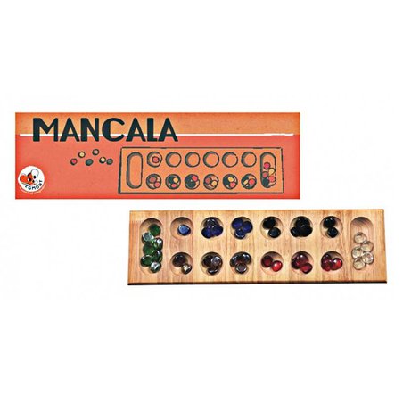 Mancala - drewniana gra strategiczna i logiczna | Egmont Toys®