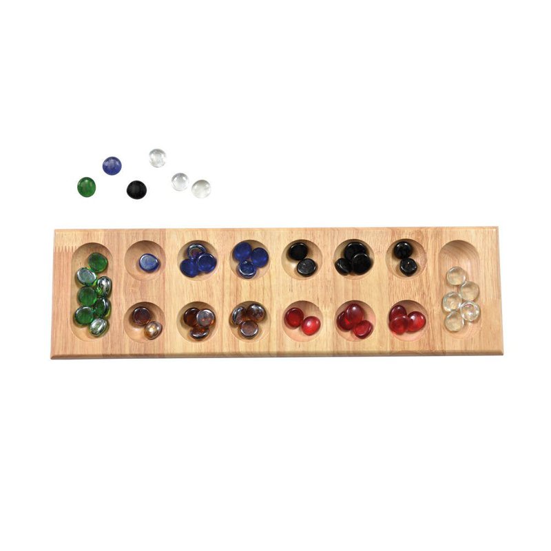 Mancala - drewniana gra strategiczna i logiczna | Egmont Toys®