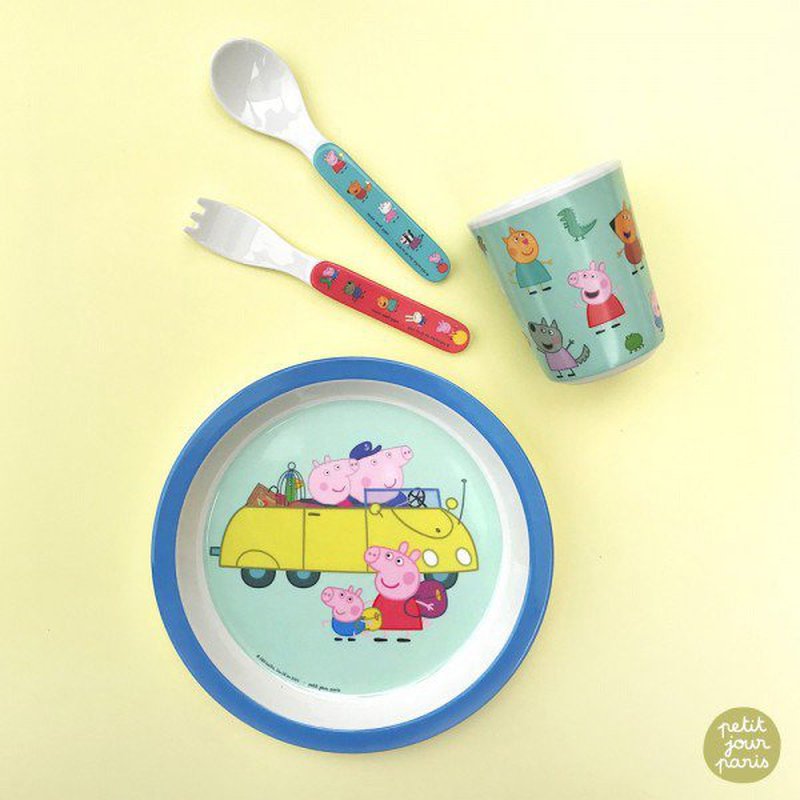 Mały kubek do napojów dla dziecka, Świnka Peppa | Petit Jour Paris®