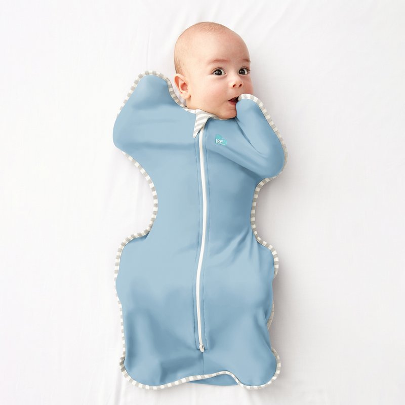 Love to Dream - Otulacz Swaddle UP - rozmiar S - dusty blue - ETAP1 - 1.0 TOG Original