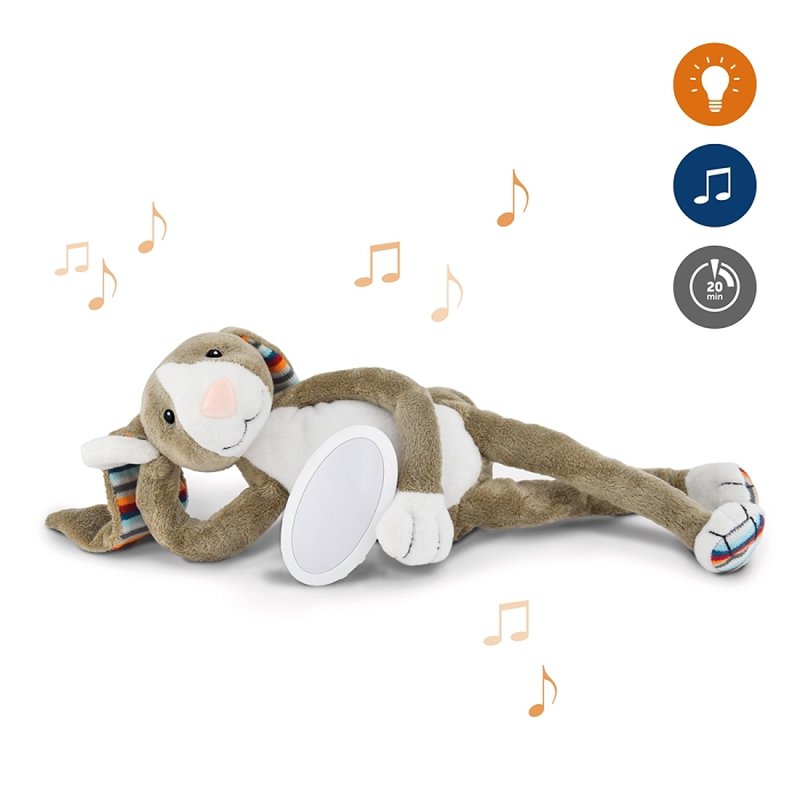 Zazu Kids - Zazu BO Lampka Nocna Pluszowa Królik