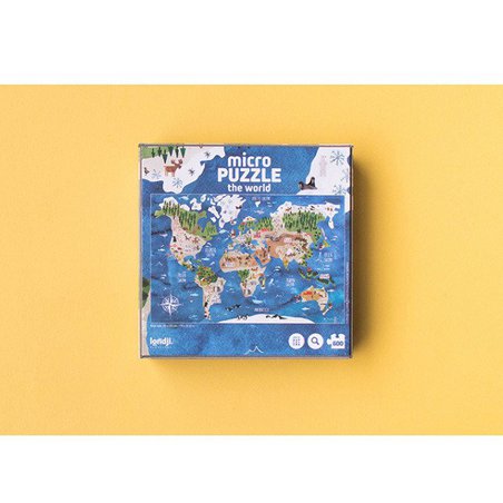 Mikro puzzle 600 el. Odkrywaj Świat | Londji®