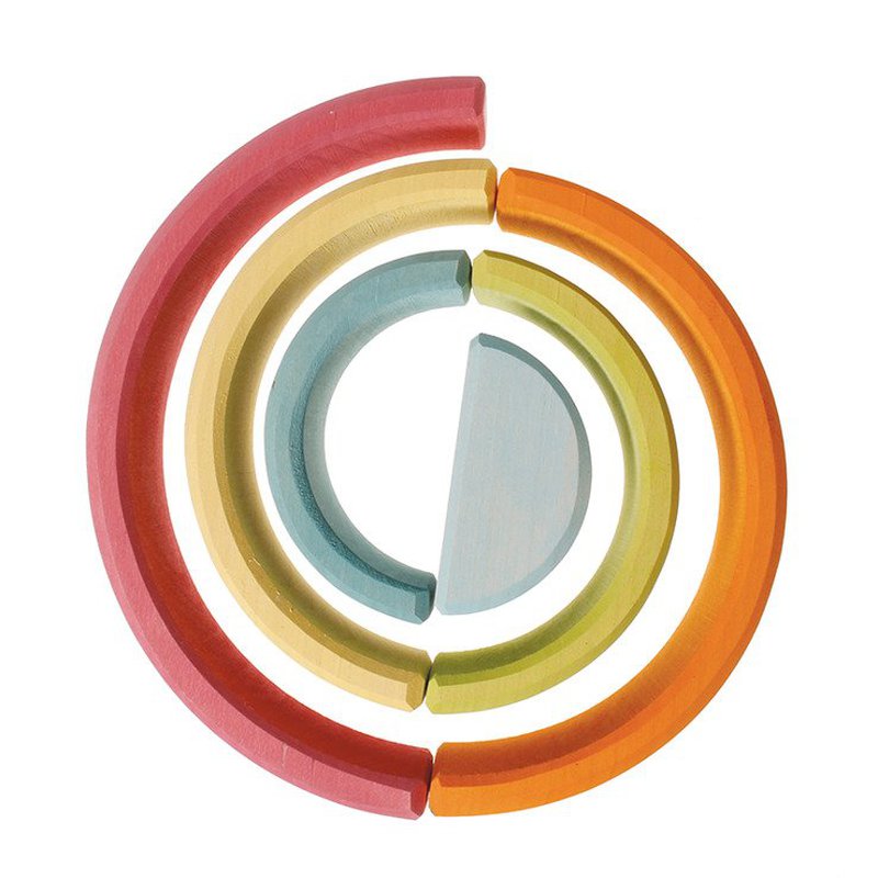 Tęcza 6 el. 0+, pastelowa, Grimm's