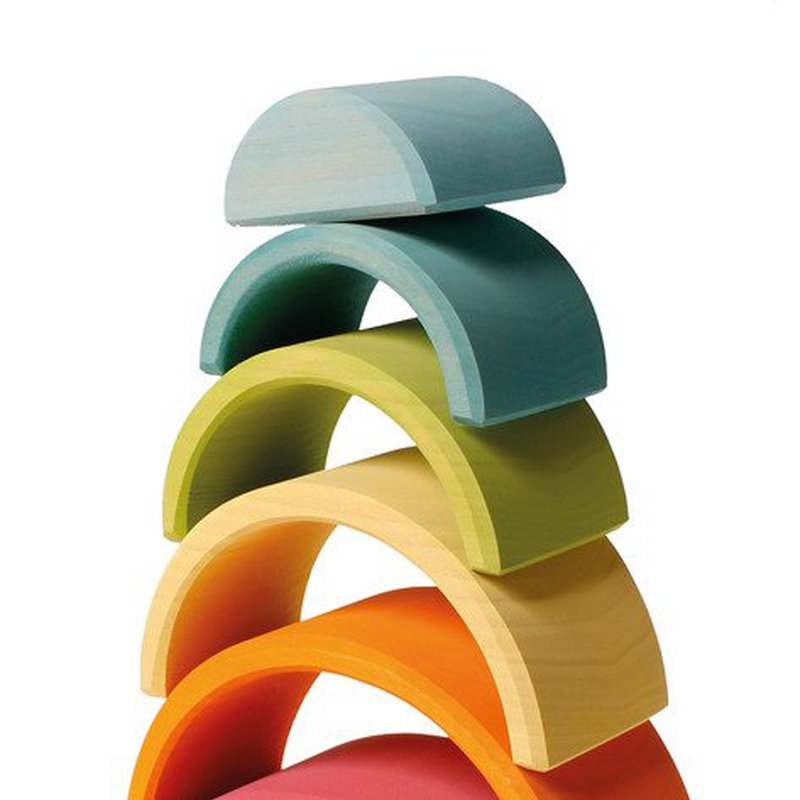 Tęcza 6 el. 0+, pastelowa, Grimm's