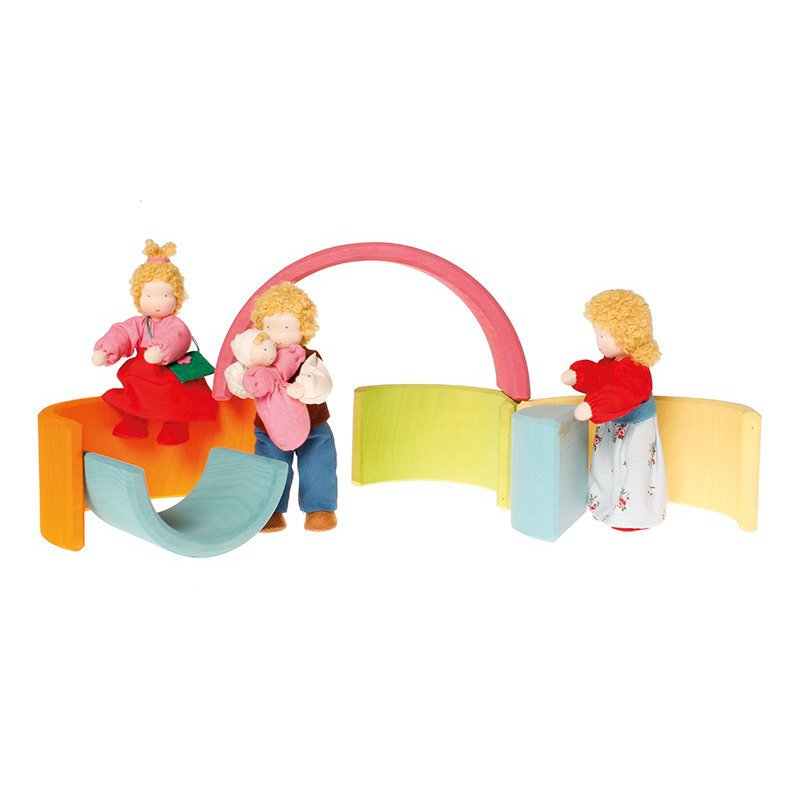 Tęcza 6 el. 0+, pastelowa, Grimm's