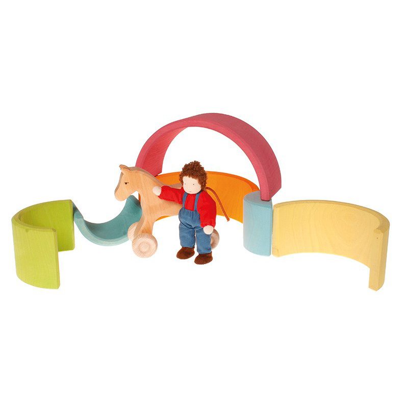 Tęcza 6 el. 0+, pastelowa, Grimm's