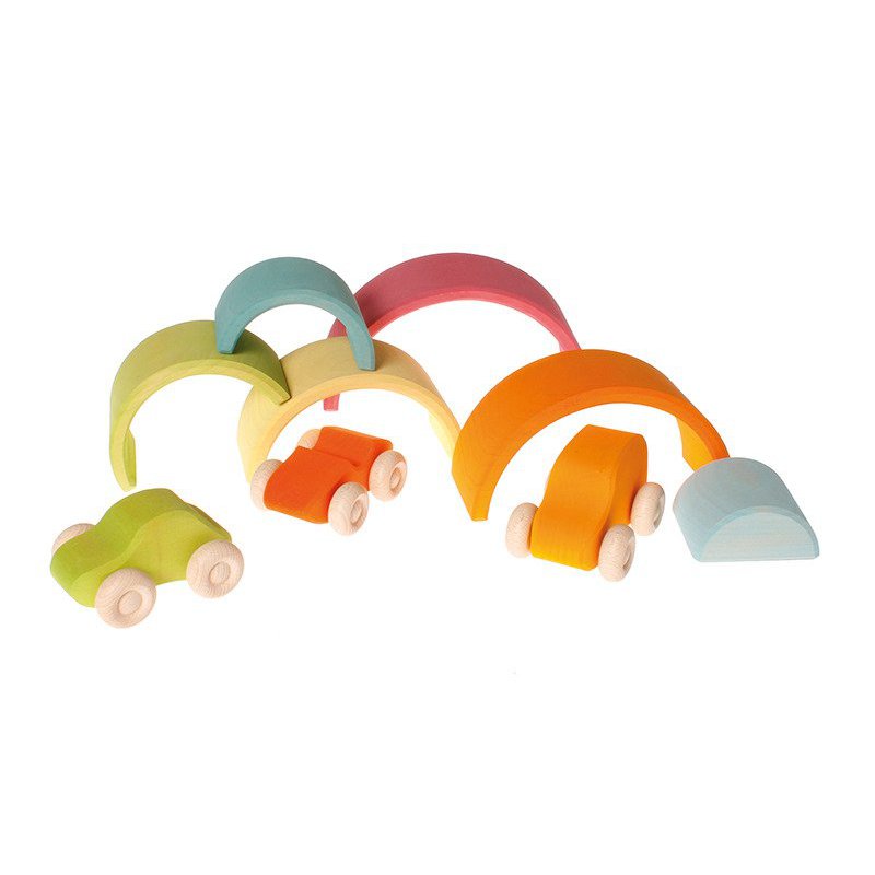 Tęcza 6 el. 0+, pastelowa, Grimm's