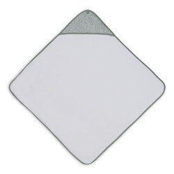 Jollein - Baby & Kids - Jollein - Ręcznik kąpielowy z kapturem 75 x 75 cm SNAKE ASH GREEN