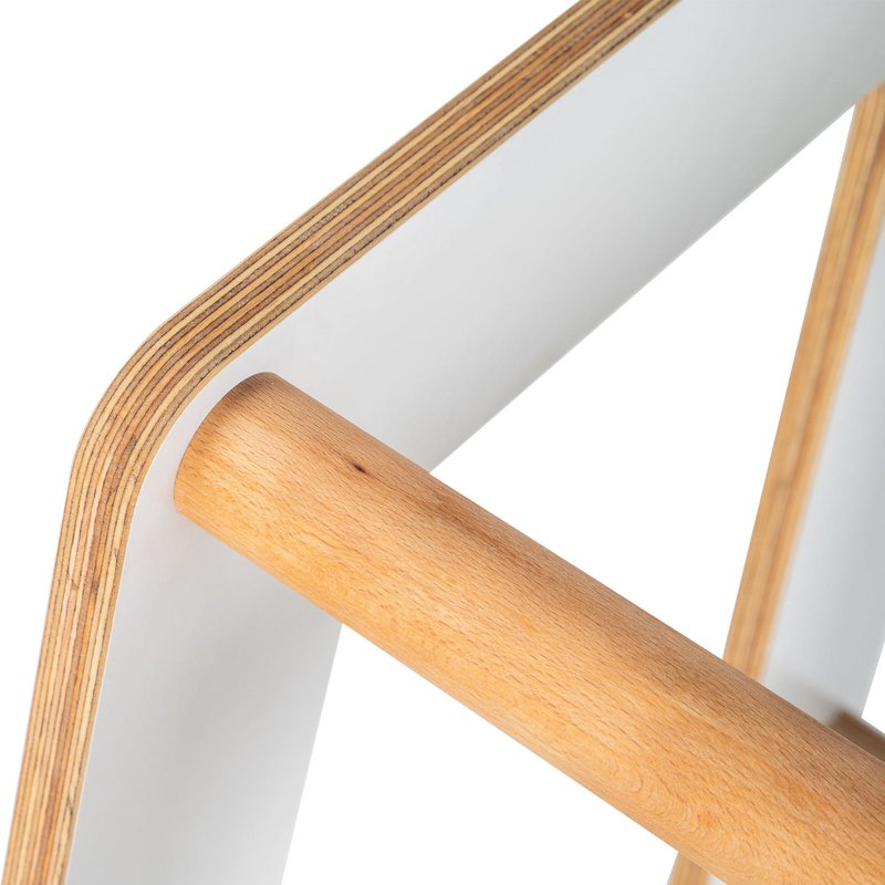 MeowBaby® Kitchen Helper Scandi Pomocnik Kuchenny dla Dziecka, biały