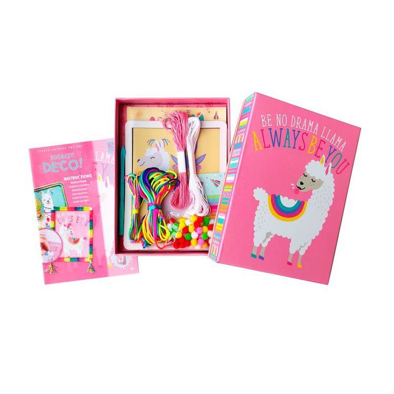 Box Candiy, zestaw artystyczny Lama i pompony BOX CANDIY
