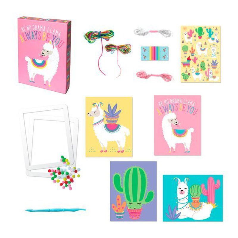 Box Candiy, zestaw artystyczny Lama i pompony BOX CANDIY