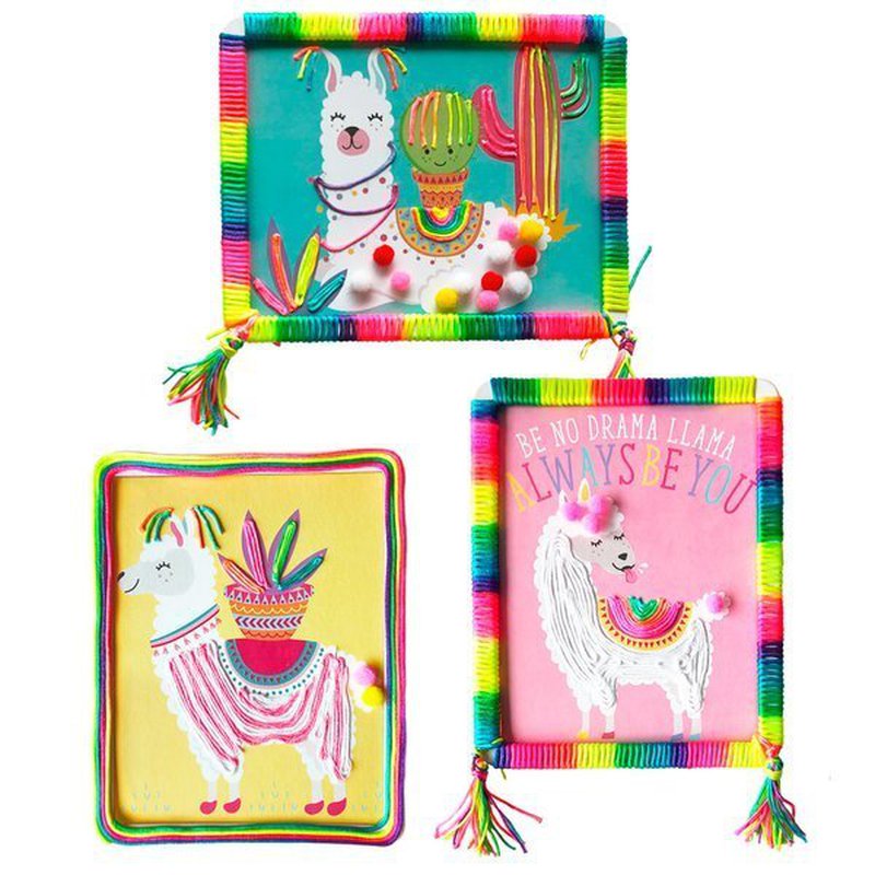 Box Candiy, zestaw artystyczny Lama i pompony BOX CANDIY
