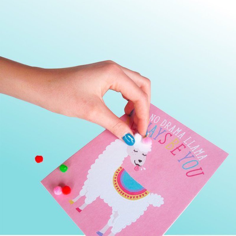 Box Candiy, zestaw artystyczny Lama i pompony BOX CANDIY