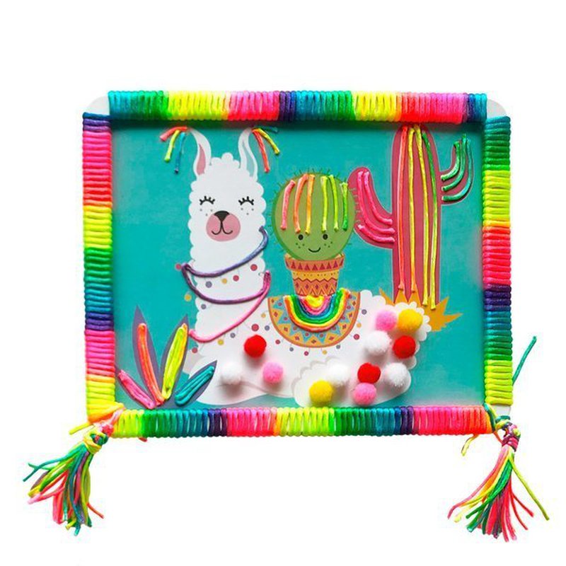 Box Candiy, zestaw artystyczny Lama i pompony BOX CANDIY