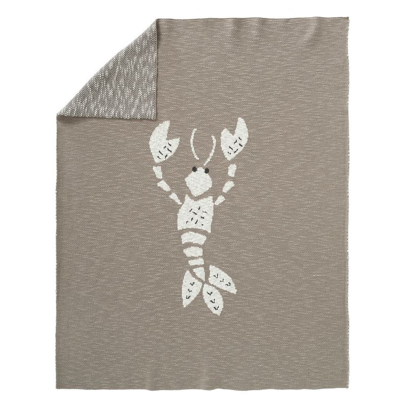 Fresk Tkany kocyk z bawełny organicznej 80 x 100 cm Homar FRESK