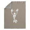 Fresk Tkany kocyk z bawełny organicznej 80 x 100 cm Homar FRESK Fresk Tkany kocyk z bawełny organicznej 80 x 100 cm Homar FRESK
