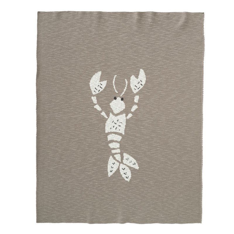 Fresk Tkany kocyk z bawełny organicznej 80 x 100 cm Homar FRESK